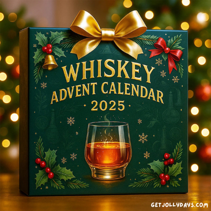 Whiskey Advent Calendar Ornaments