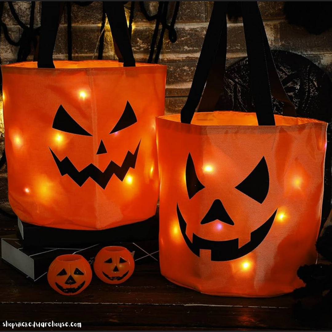 LED Halloween Candy Bag