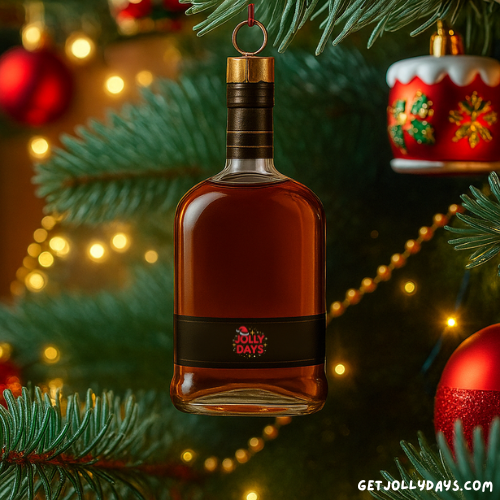 Whiskey Advent Calendar Ornaments