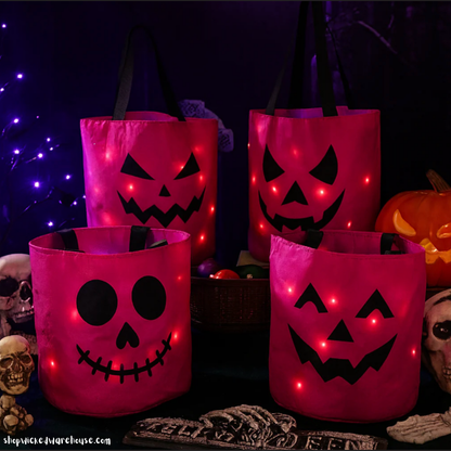 LED Halloween Candy Bag