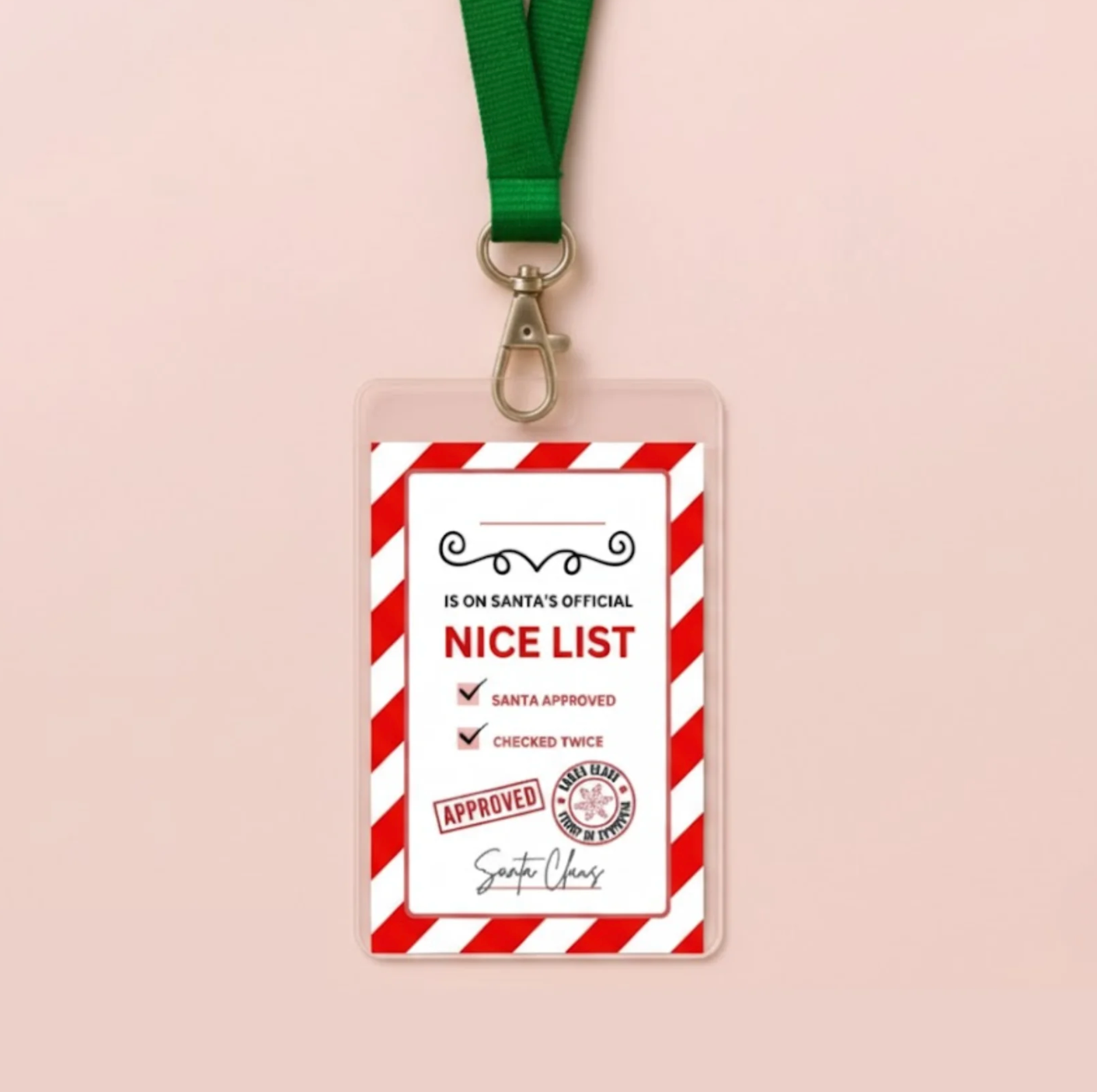 Kids Nice List Badge